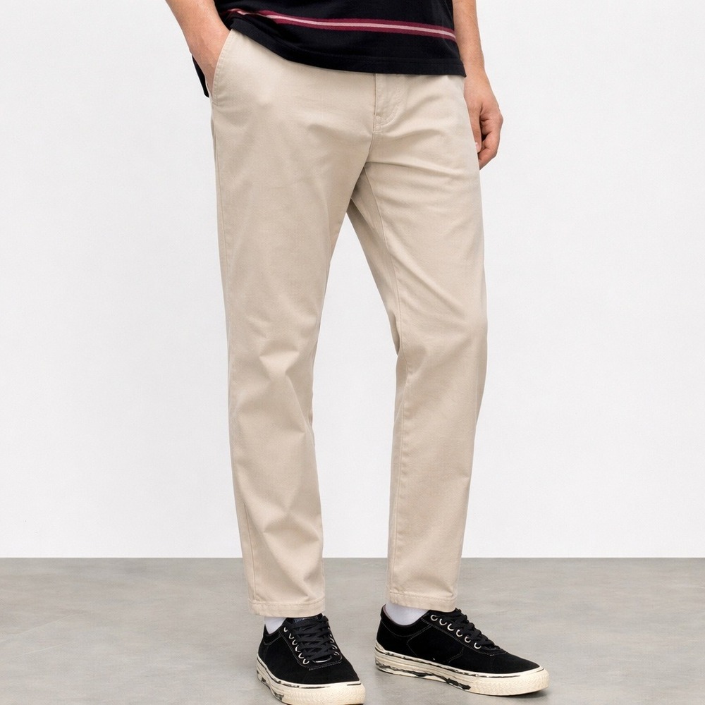 ALLSAINTS Volt Fit‎ Chinos Khaki Beige Mens W31 Straight Leg Casual Pants